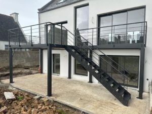 Escaliers exterieurs 2 - Plouescat Brest