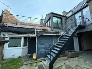 Escaliers galvanises 1 - Plouescat Brest