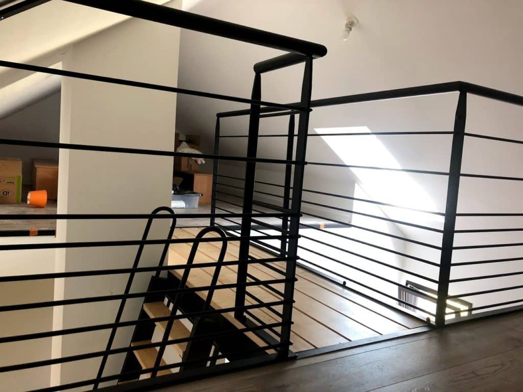 Garde corps mezzanine - Plouescat Brest