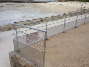 Garde fou le long de la mer 3 - Plouescat Brest