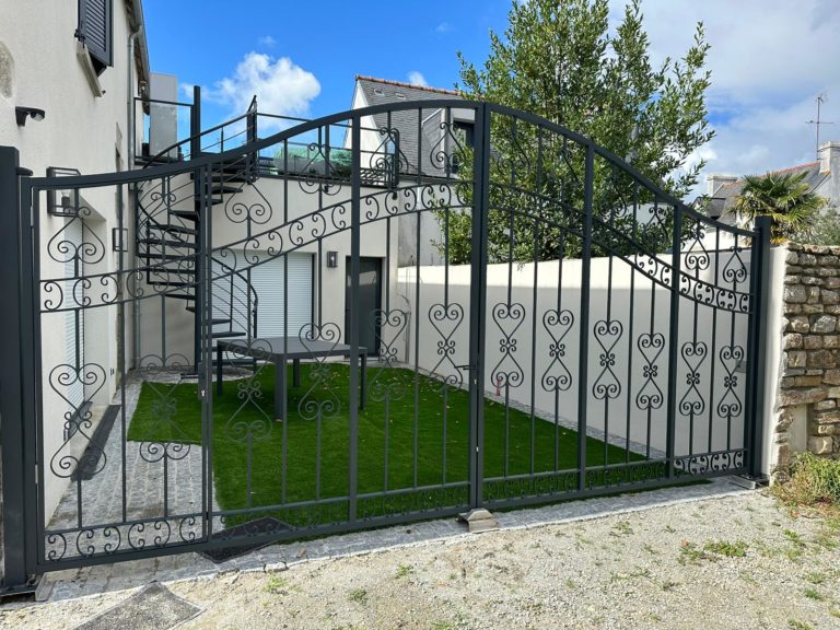 Portails voitures et piétons (2)