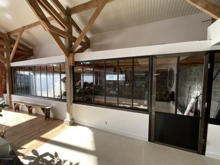 Verriere bois metal vernis Plouescat - Plouescat Brest